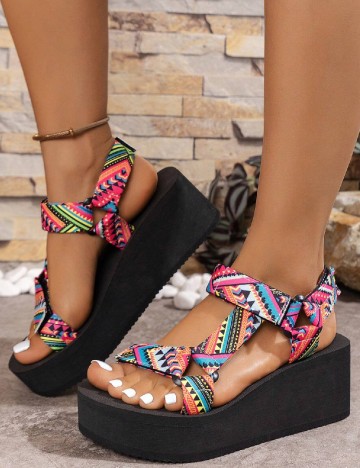 Sandale SHEIN, mix culori