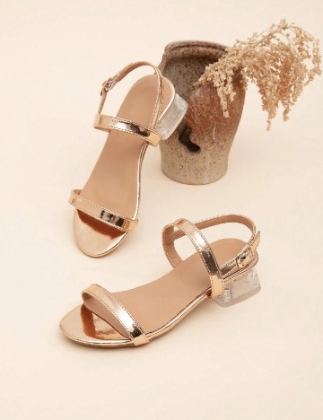 
						Sandale Shein Kids, crem