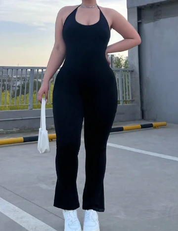 Salopeta SHEIN CURVE, negru