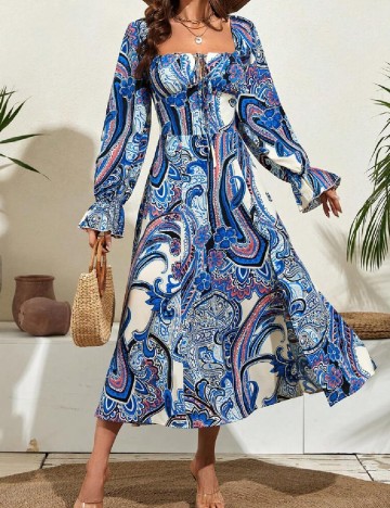 
						Rochie medie SHEIN, albastru