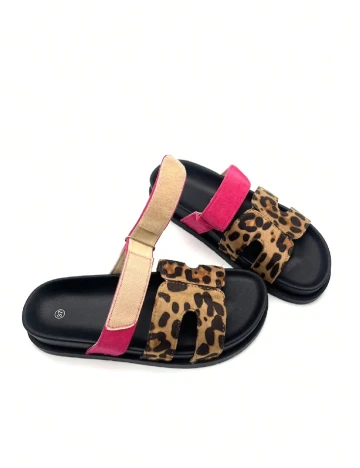 Slapi SHEIN, animal print