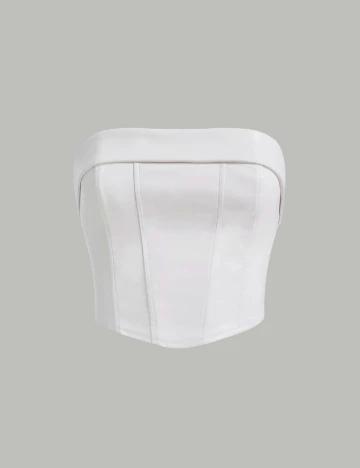 Top SHEIN, gri deschis