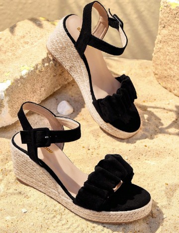 
						Sandale SHEIN, negru