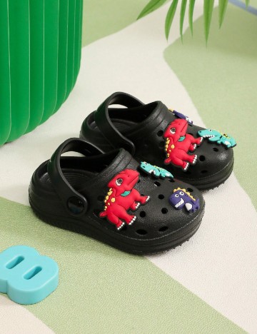 Slapi Shein Kids, negru