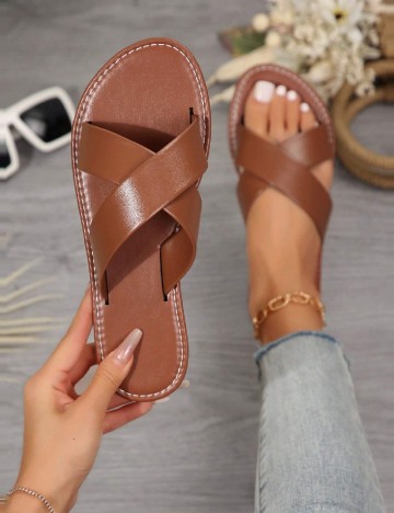 Slapi SHEIN, maro deschis