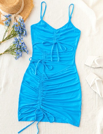 
						Rochie scurta SHEIN, albastru