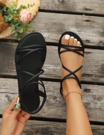 Sandale SHEIN, negru