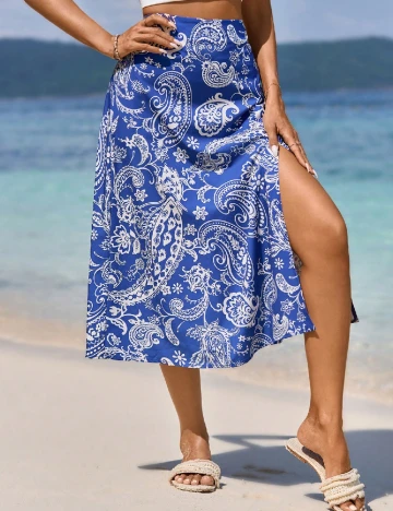 Fusta SHEIN, albastru