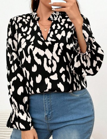 
						Bluza SHEIN CURVE, negru