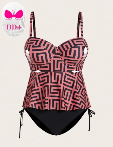 Costum de baie SHEIN, mix culori