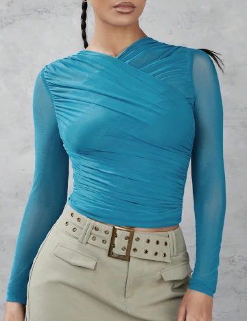 Bluza SHEIN, albastru