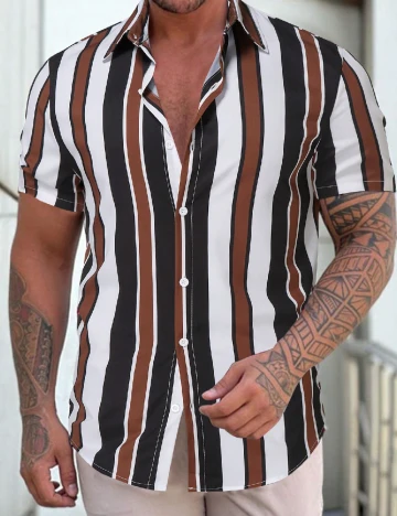 Camasa SHEIN, mix culori