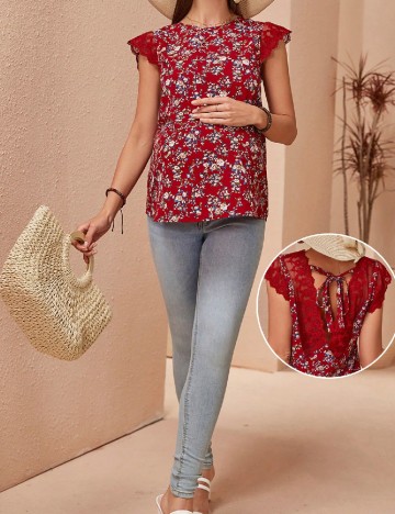 
						Bluza SHEIN Maternity, rosu