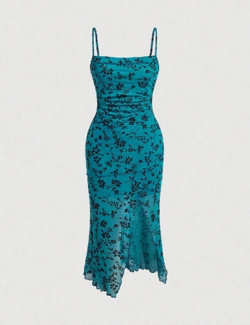 Rochie medie SHEIN, albastru