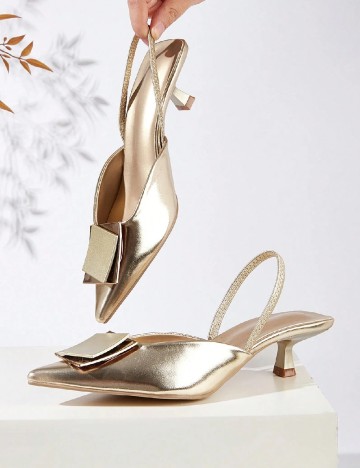 Pantofi SHEIN, auriu