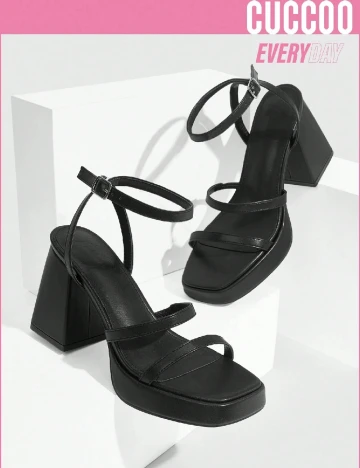 Sandale Cuccoo, negru