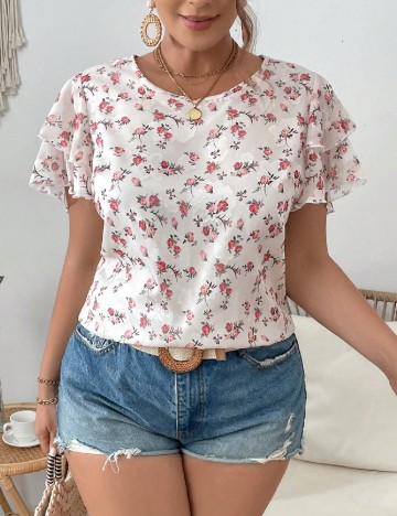 
						Bluza SHEIN CURVE, floral