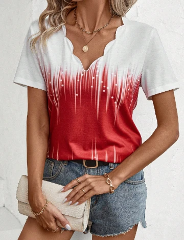 Bluza Emery Rose, rosu