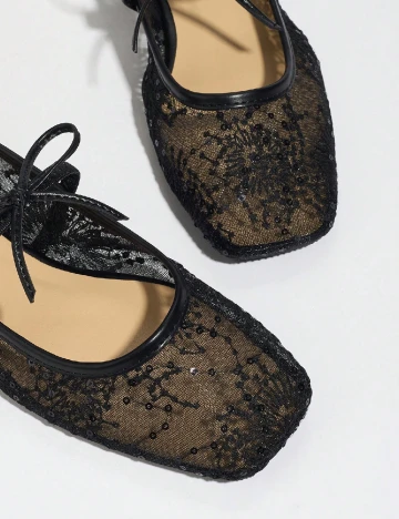 Balerini SHEIN, negru