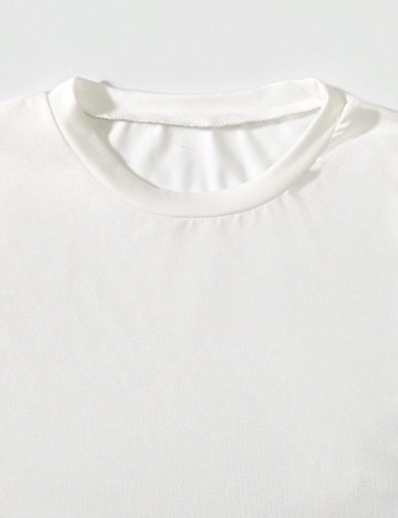 Set Tricouri 4 bucati Shein Kids, mix culori