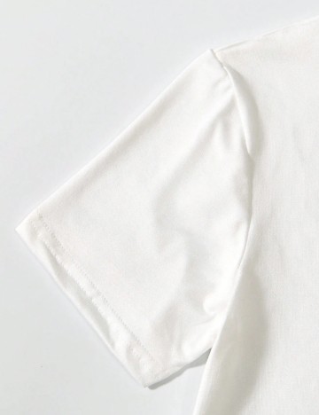 Set Tricouri 4 bucati Shein Kids, mix culori