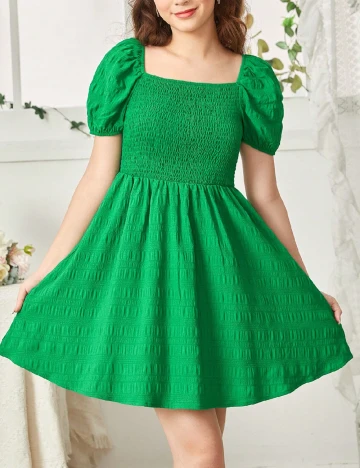 Rochie Shein Kids, verde