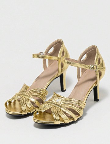 Sandale SHEIN, auriu