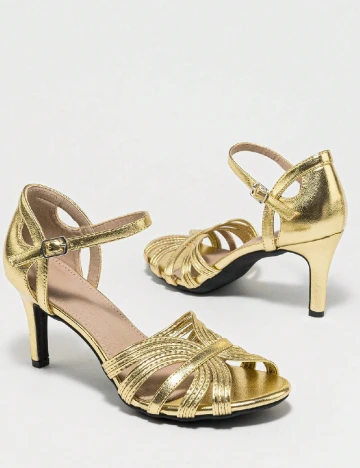 Sandale SHEIN, auriu