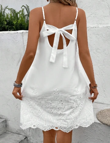 Rochie scurta SHEIN, alb