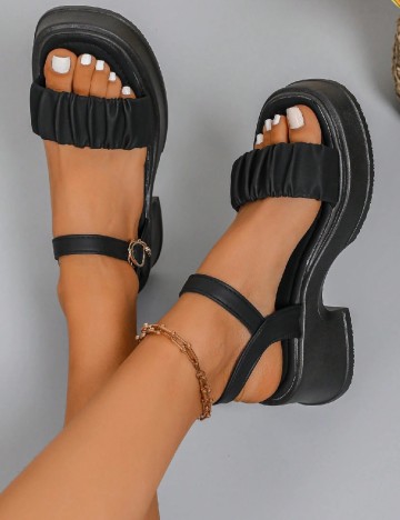 Sandale SHEIN, negru