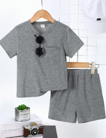 Compleu Shein Kids, gri