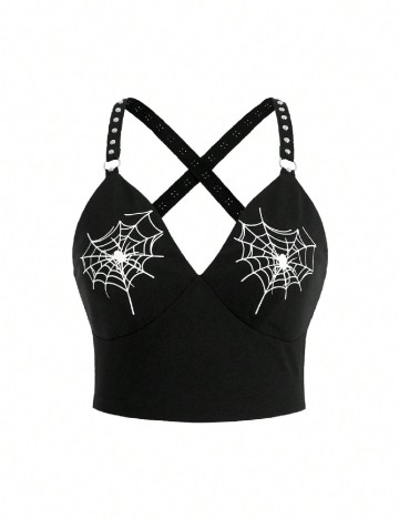 
						Top SHEIN CURVE, negru