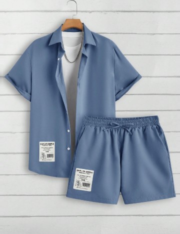 
						Compleu SHEIN, albastru