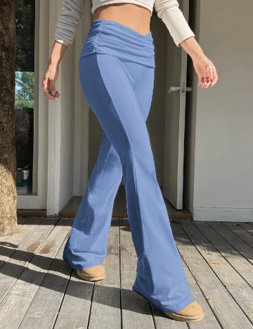 Pantaloni SHEIN, albastru