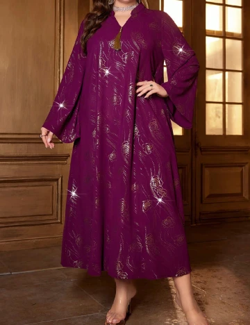 Rochie lunga SHEIN CURVE, mov