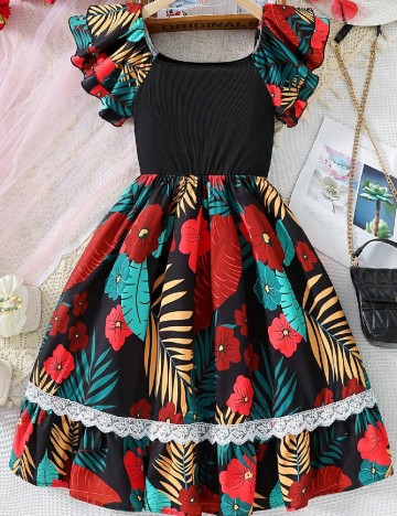 
						Rochie Shein Kids, mix culori