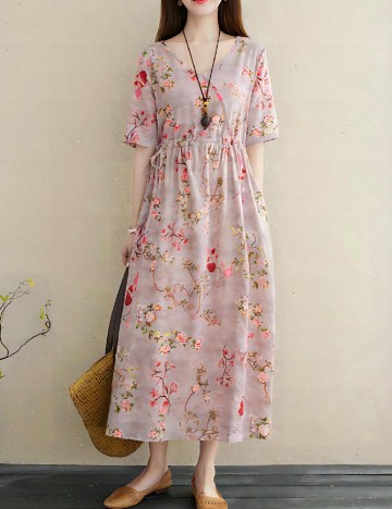 
						Rochie lunga SHEIN, mix culori