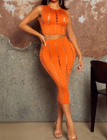 Compleu SHEIN, portocaliu