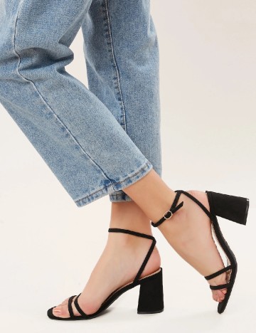 Sandale SHEIN, negru