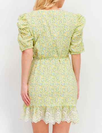 Rochie scurta River Island, galben