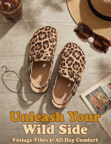 
						Saboti SHEIN, animal print