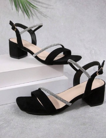 
						Sandale SHEIN, negru