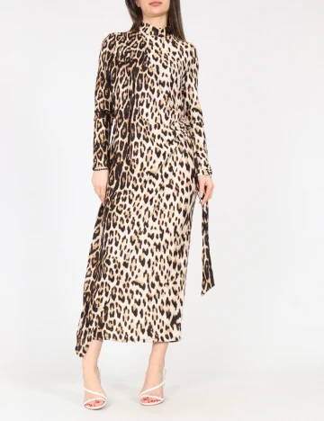 Rochie medie River Island, animal print