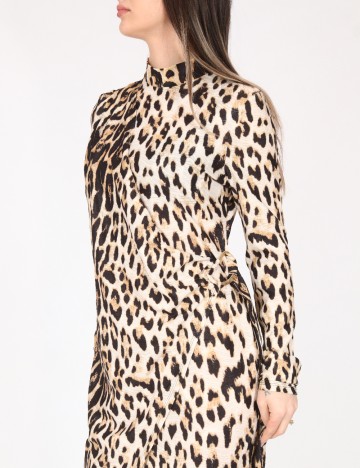 Rochie medie River Island, animal print