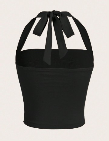 Top SHEIN CURVE, negru