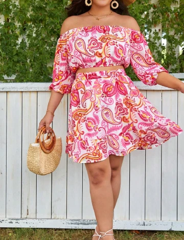 Compleu SHEIN CURVE, mix culori