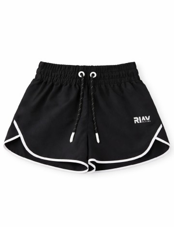 Pantaloni scurti River Island, negru