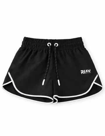 Pantaloni scurti River Island, negru