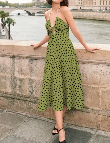 Rochie medie SHEIN, verde