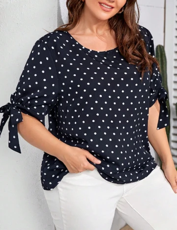 Bluza SHEIN CURVE, bleumarin